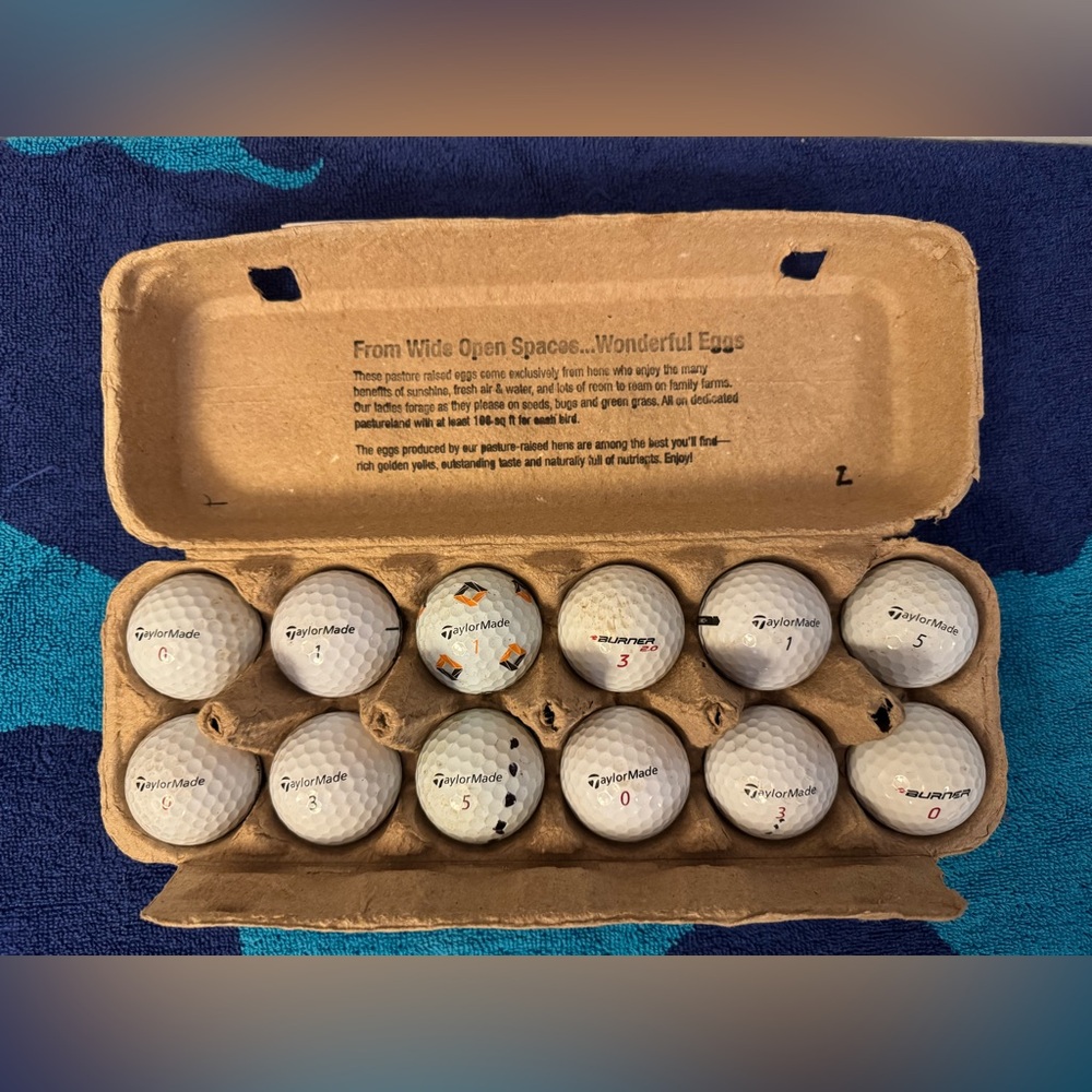 TaylorMade Used Golf balls